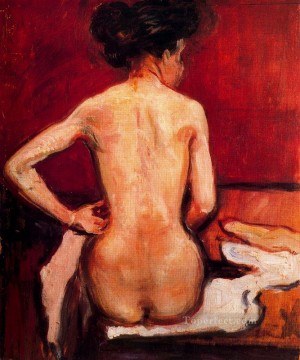 desnudo 1896 Edvard Munch Pinturas al óleo